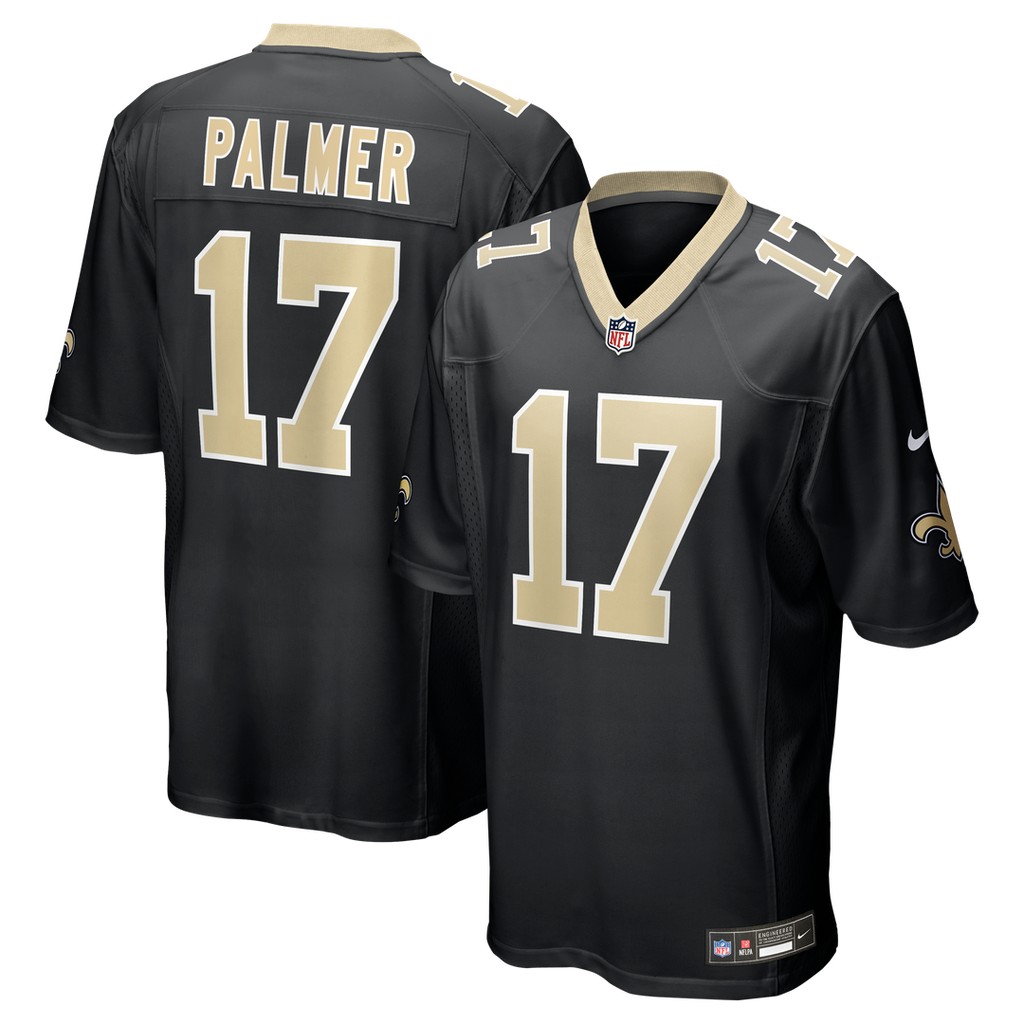 Trey Palmer New Orleans Saints Nike Team Game Jersey - Black