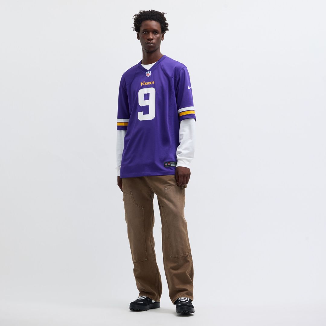 J.J. McCarthy Minnesota Vikings Nike Alternate Game Player Official Jersey - White
