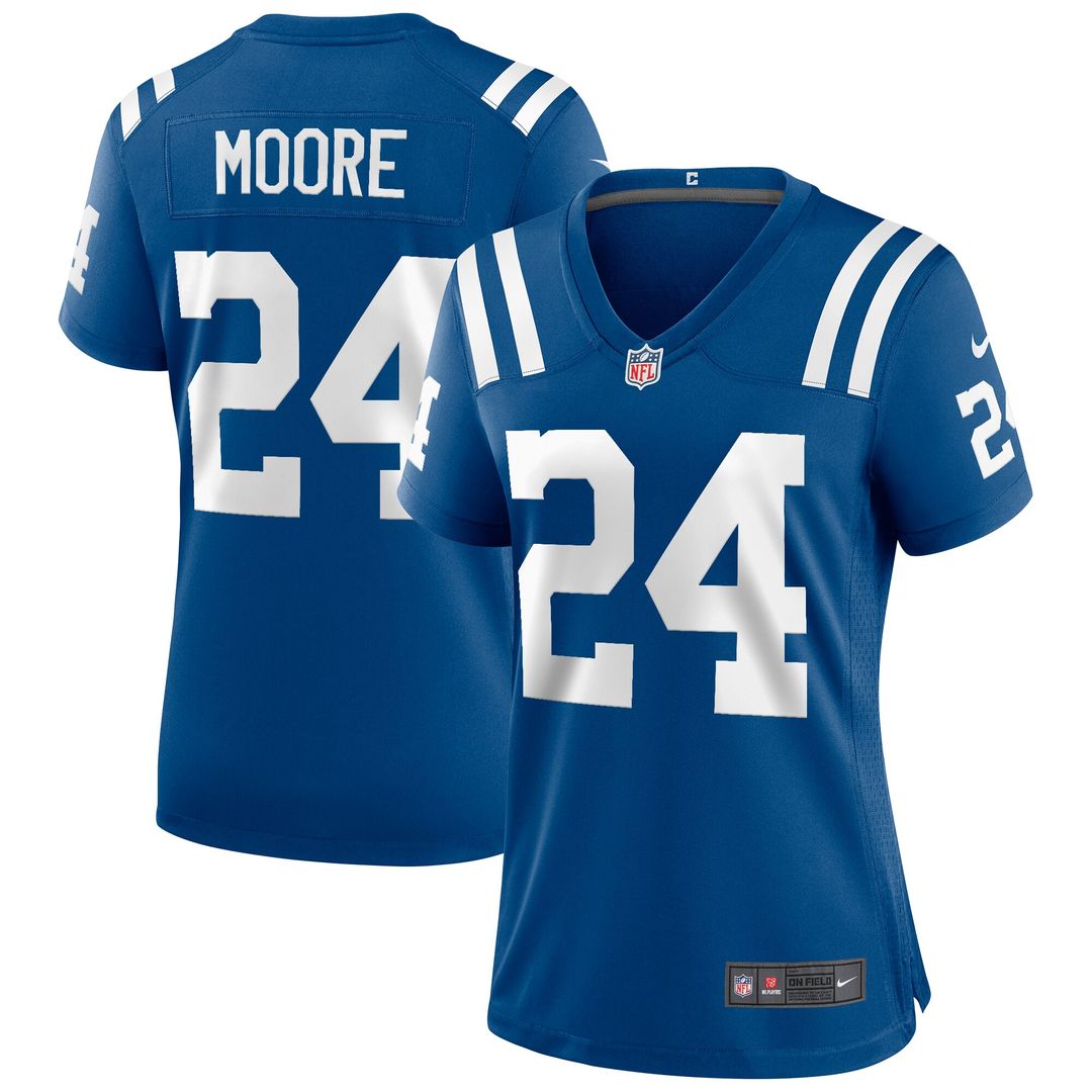 Lenny Moore Indianapolis Colts Nike Women's Game Retired Player Official Jersey - Royal