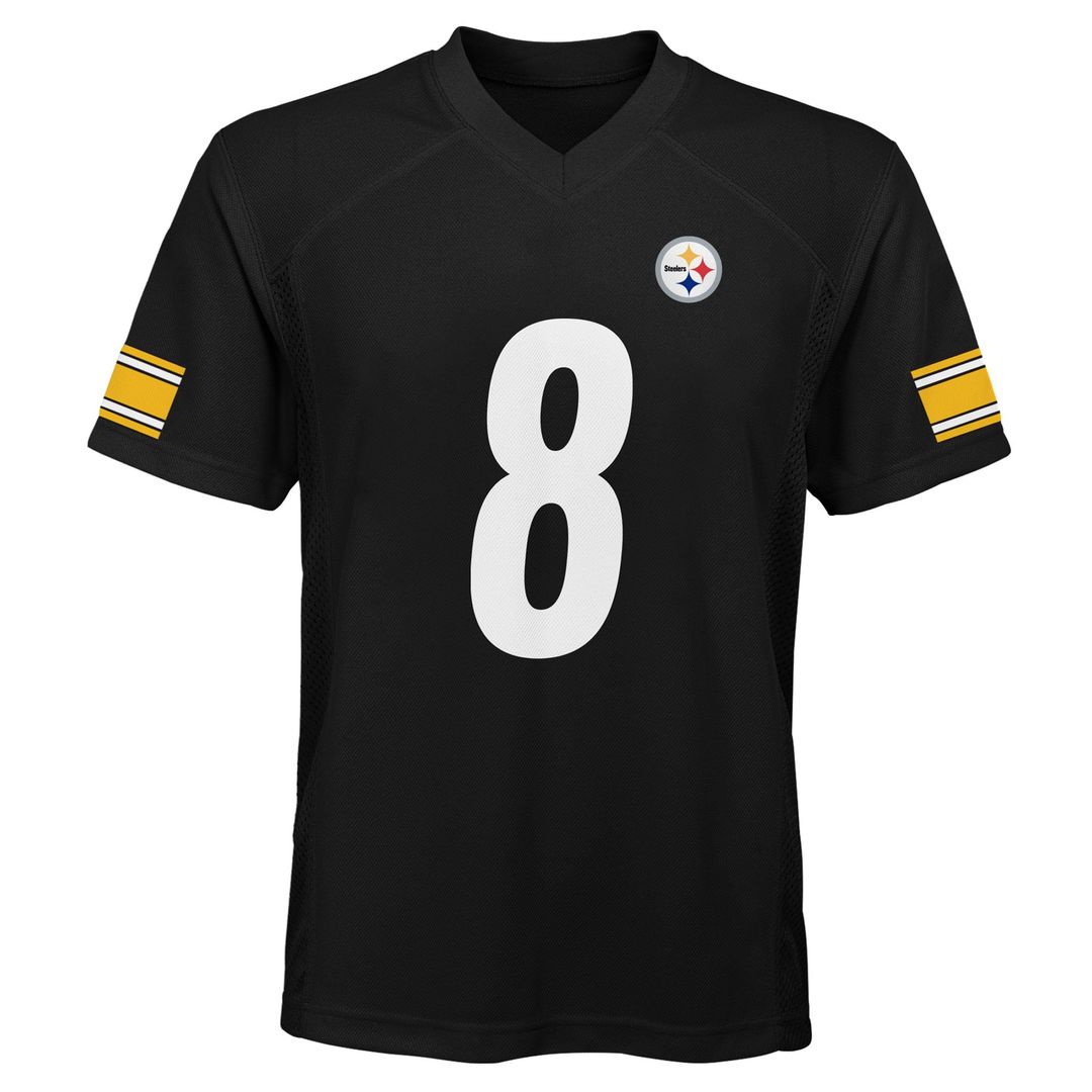 Aaron Rodgers Pittsburgh Steelers Outerstuff Preschool Replica Player Official Jersey - Black