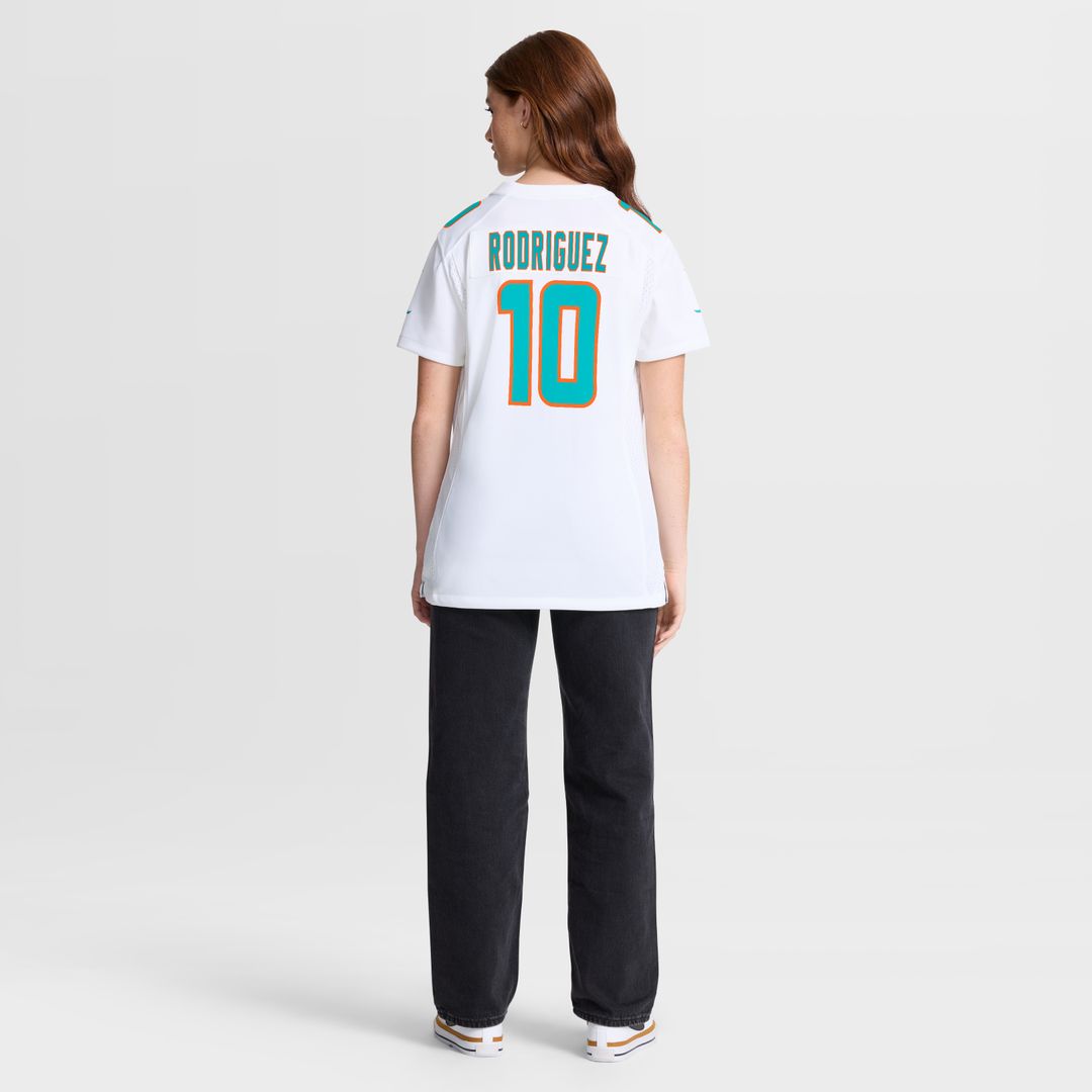 Jacob Rodriguez Miami Dolphins Nike Women's Game Official Jersey - White