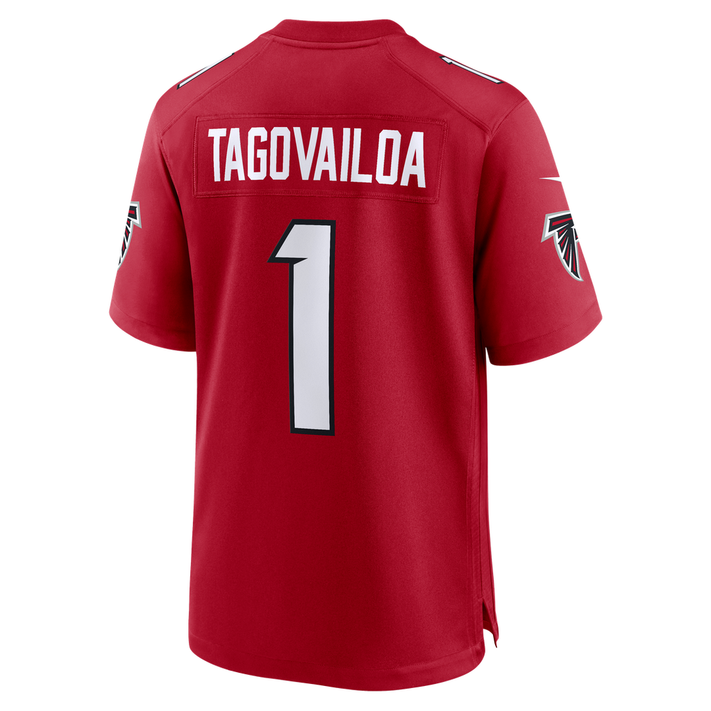 Tua Tagovailoa Atlanta Falcons Nike Game Official Jersey - Red