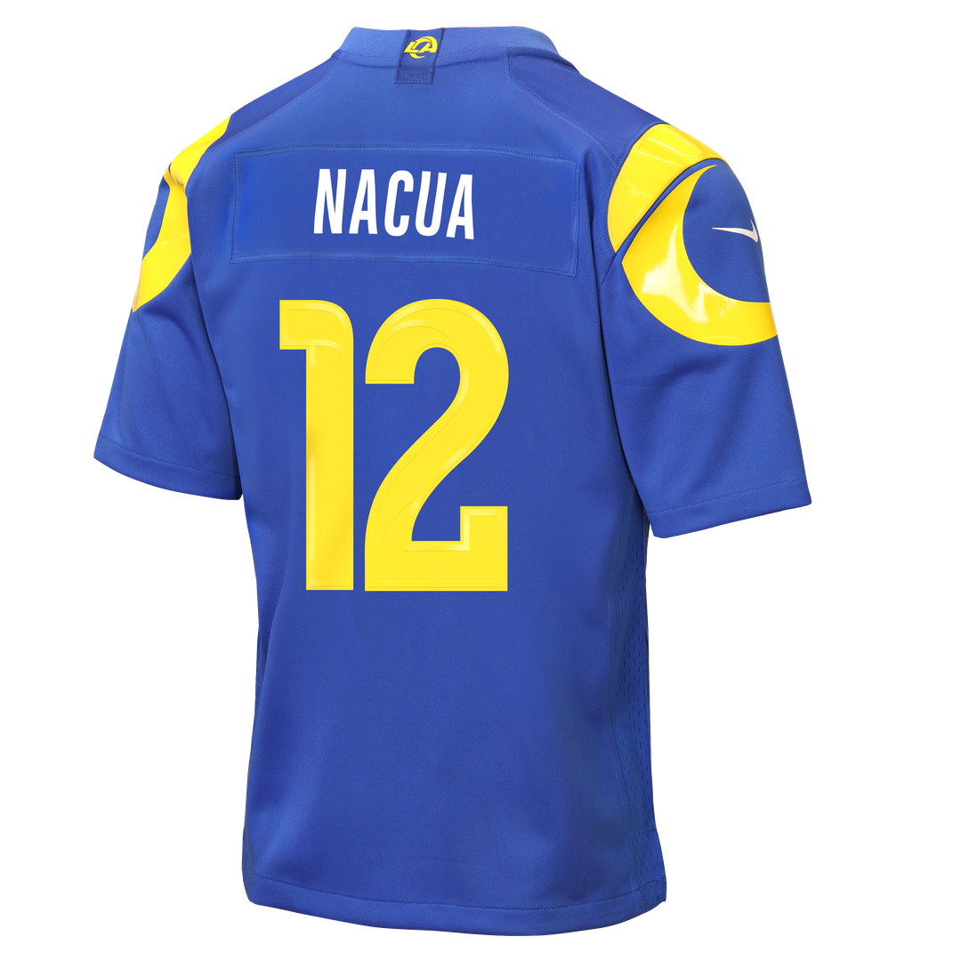 Puka Nacua Los Angeles Rams Nike Youth Game Official Jersey - Royal