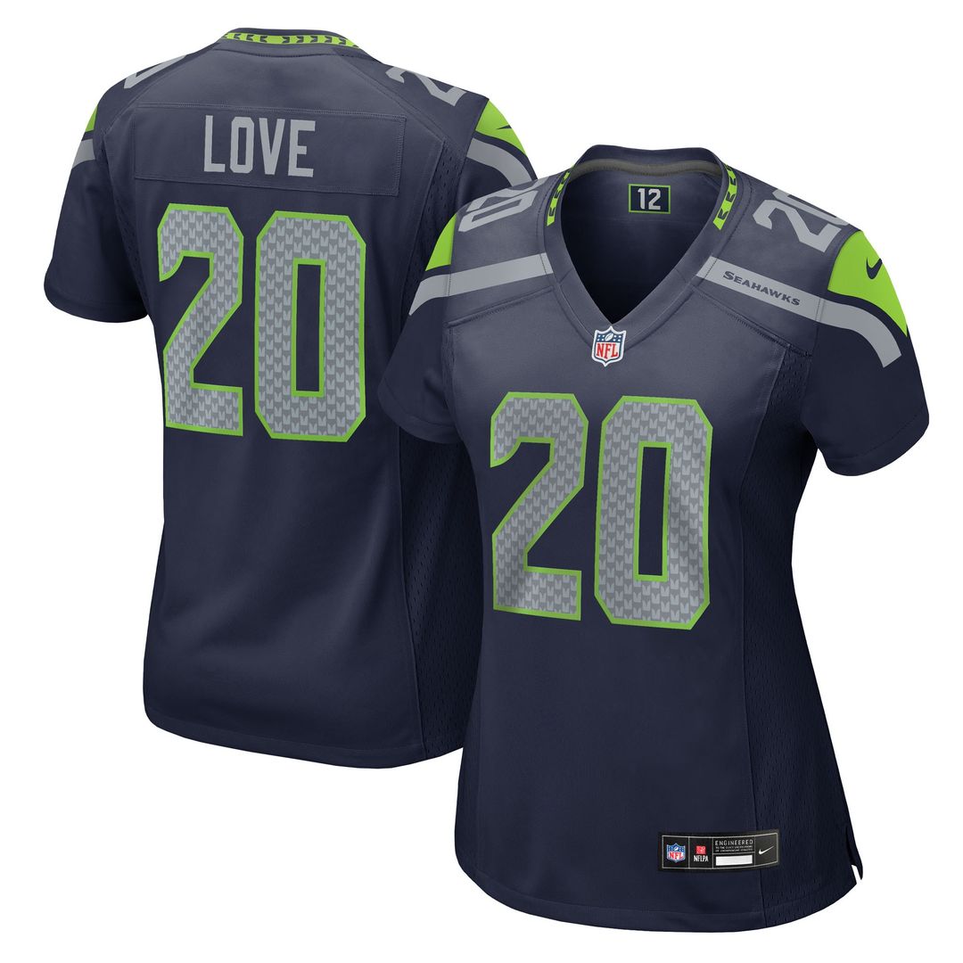 Julian Love Seattle Seahawks Nike Women's Team Game Jersey - College Navy