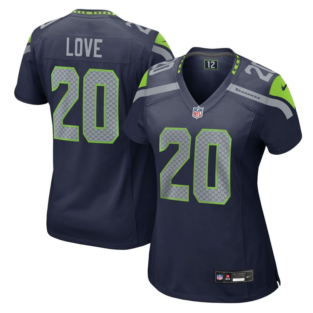 Julian Love Seattle Seahawks Nike Women's Team Game Jersey - College Navy