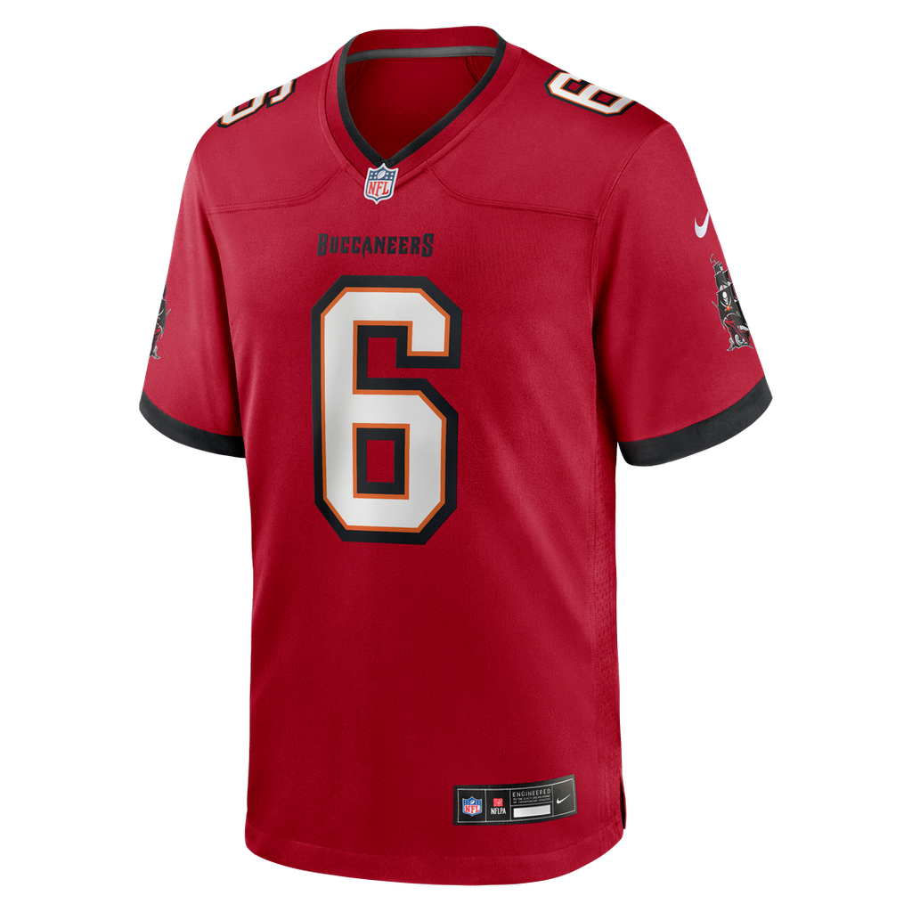 Baker Mayfield Tampa Bay Buccaneers Nike Team Game Official Jersey - Red