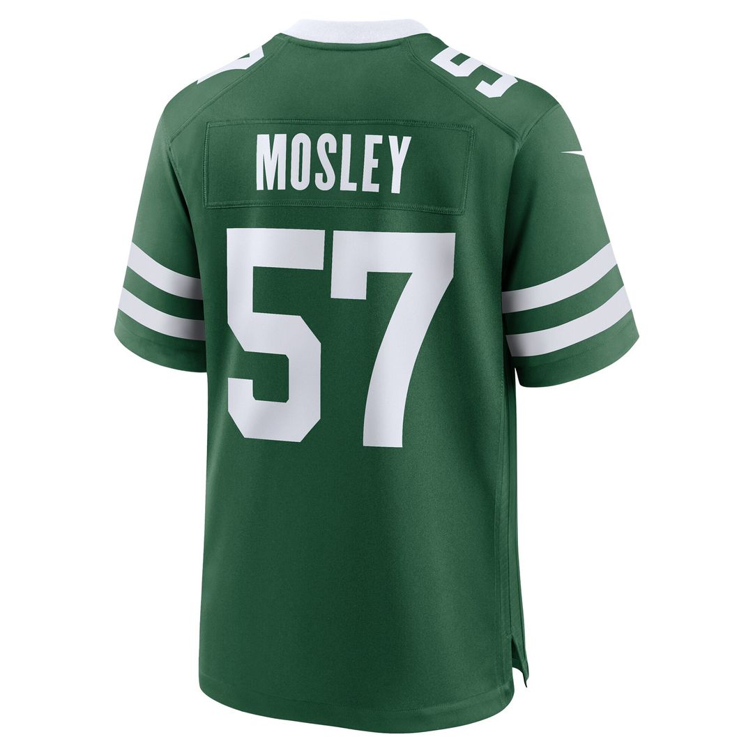 C.J. Mosley New York Jets Nike Team Game Official Jersey - Legacy Green
