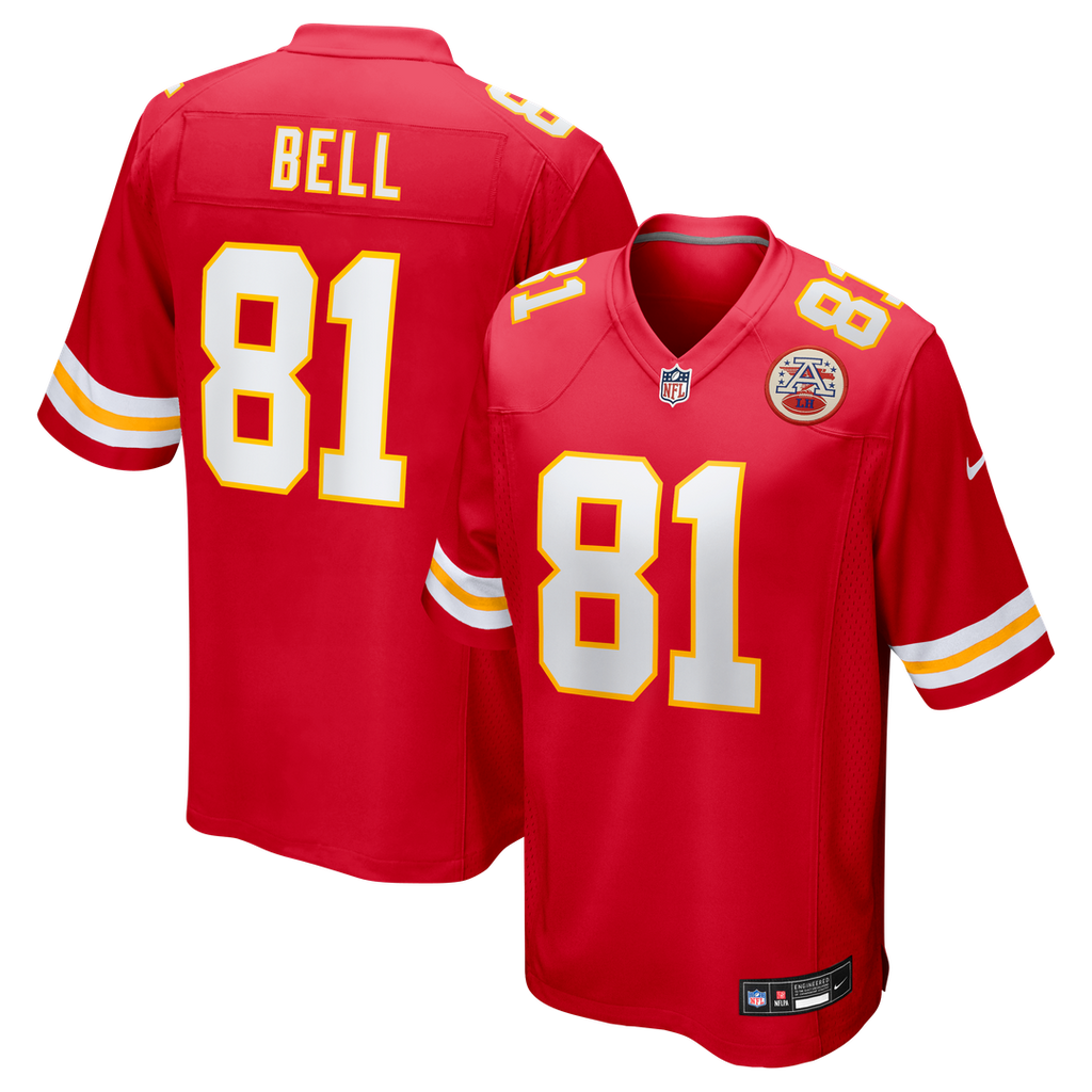 Blake Bell Kansas City Chiefs Nike Game Player Official Jersey - Red