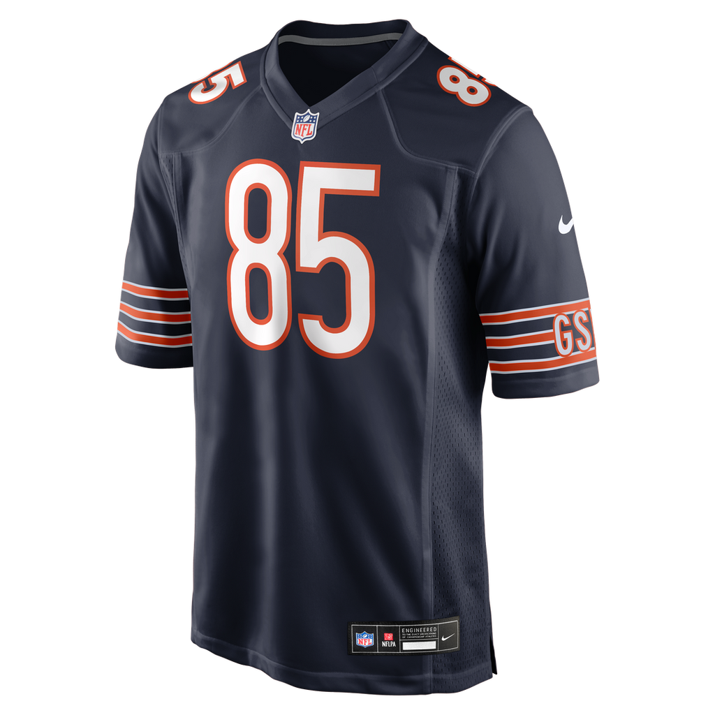 Cole Kmet Chicago Bears Nike Player Game Official Jersey - Navy