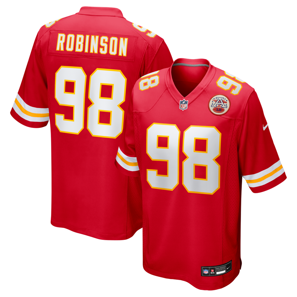 Janarius Robinson Kansas City Chiefs Nike Team Game Official Jersey -  Red