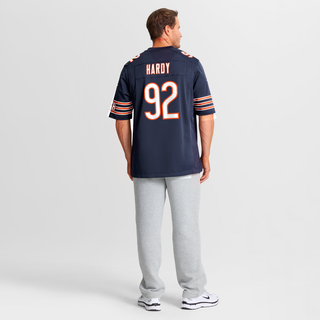 Daniel Hardy Chicago Bears Nike Team Game Official Jersey -  Navy