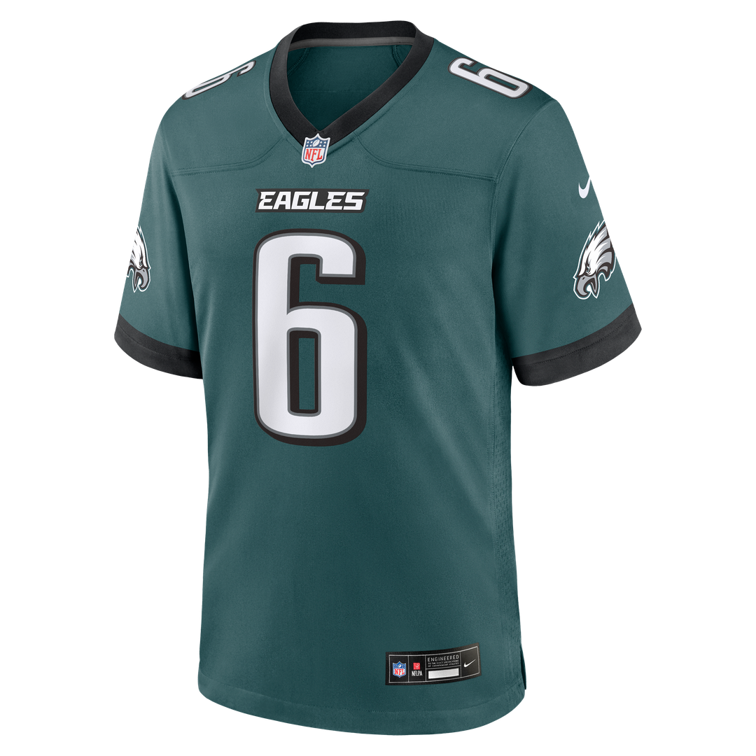 DeVonta Smith Philadelphia Eagles Nike Alternate Game Jersey - Black
