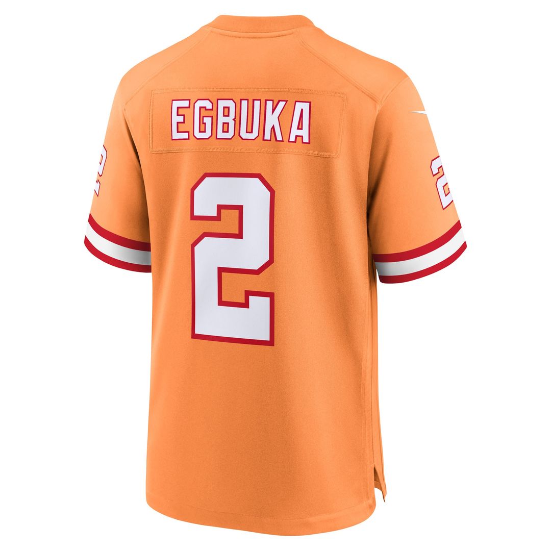 Emeka Egbuka  Tampa Bay Buccaneers Nike  Game Official Jersey -  White