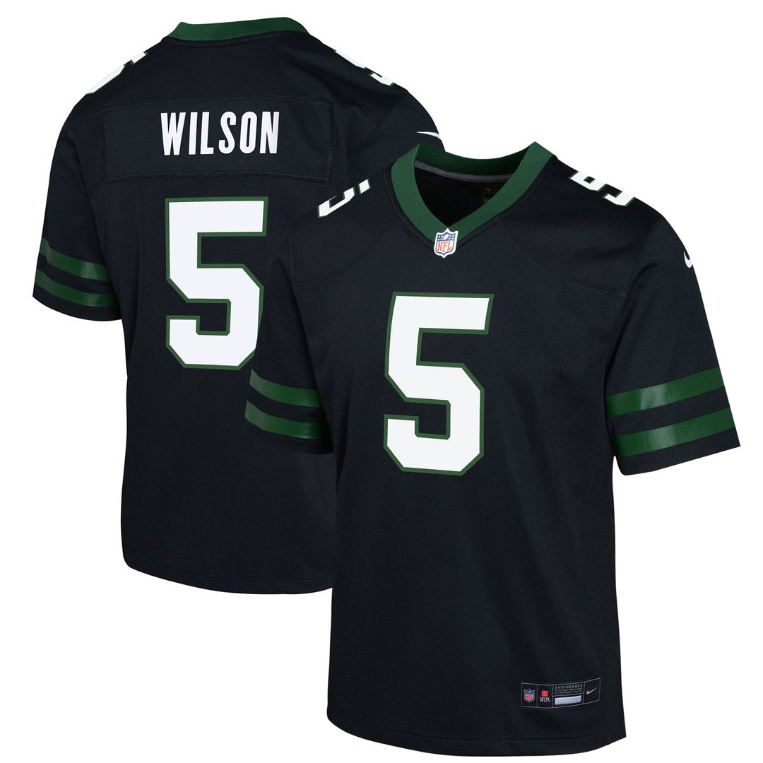 Garrett Wilson New York Jets Nike Youth Game Jersey - White