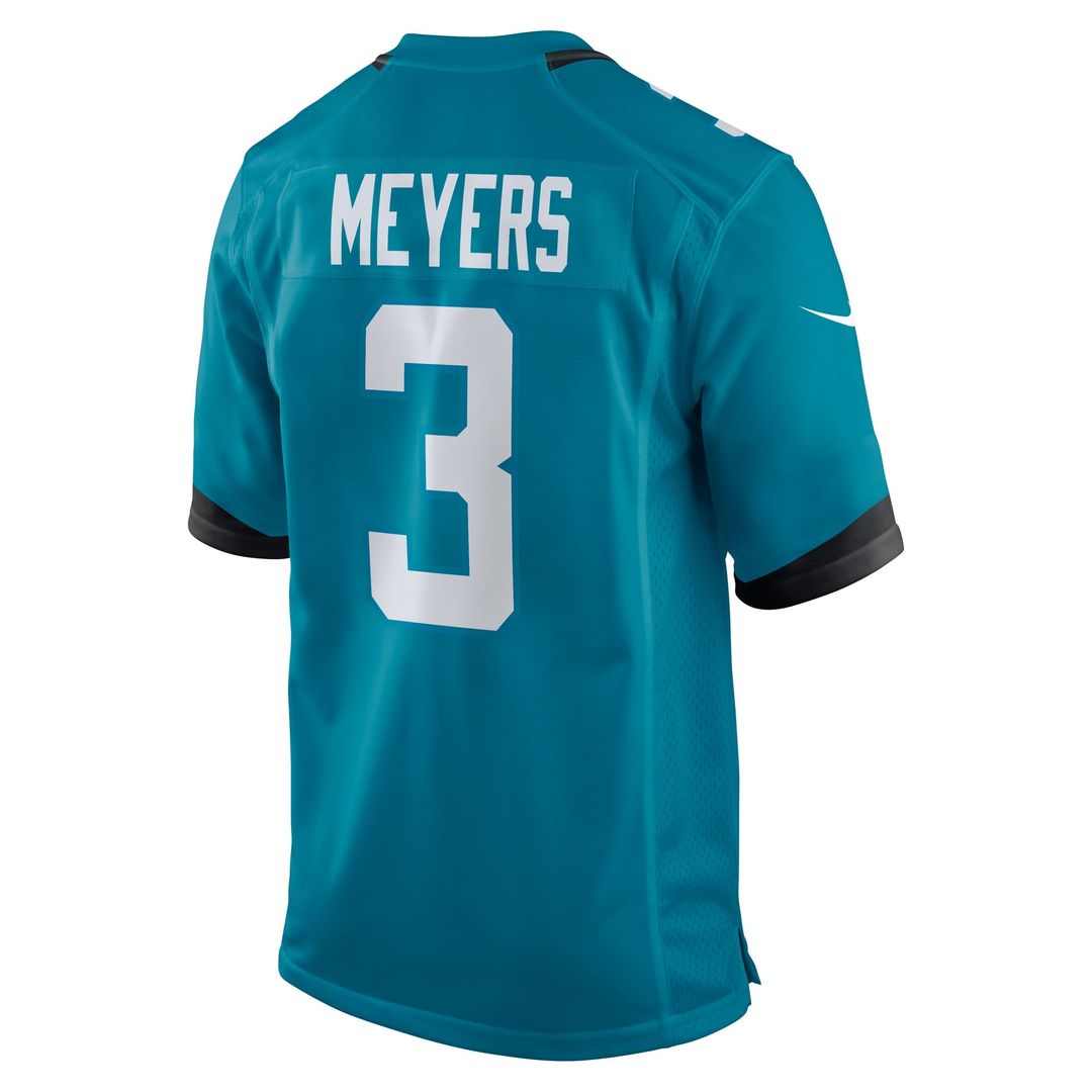 Jakobi Meyers Jacksonville Jaguars Nike Team Game Jersey - Teal