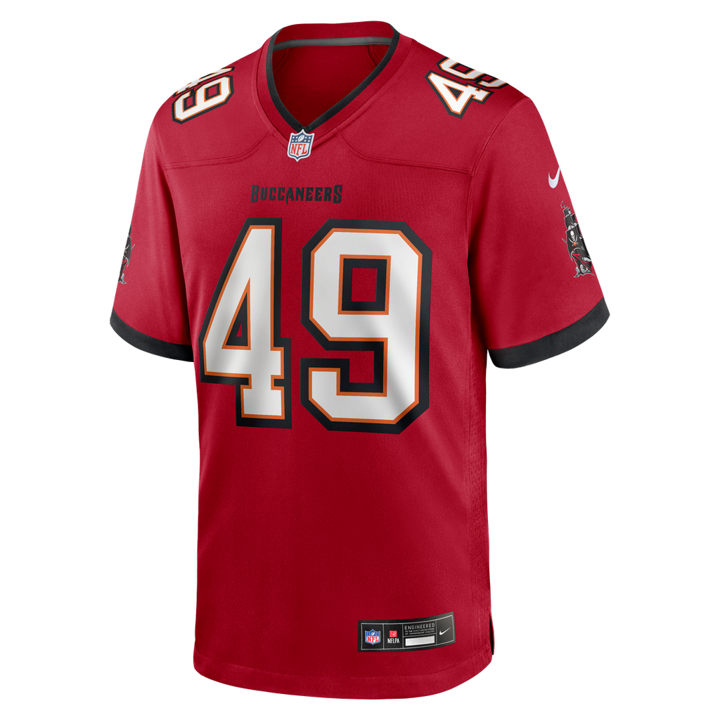 Owen Wright Tampa Bay Buccaneers Nike Team Game Jersey - Red