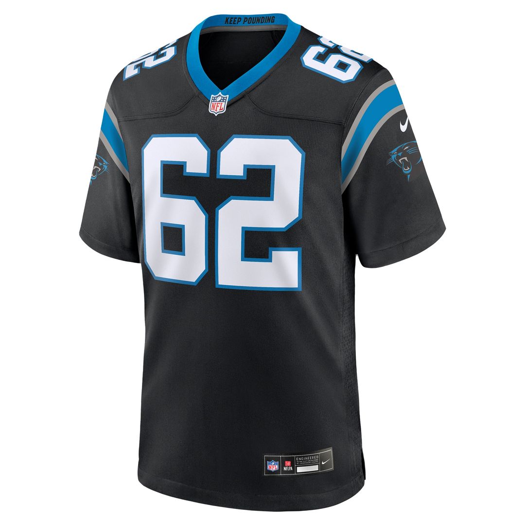 Chandler Zavala Carolina Panthers Nike Game Jersey - Black