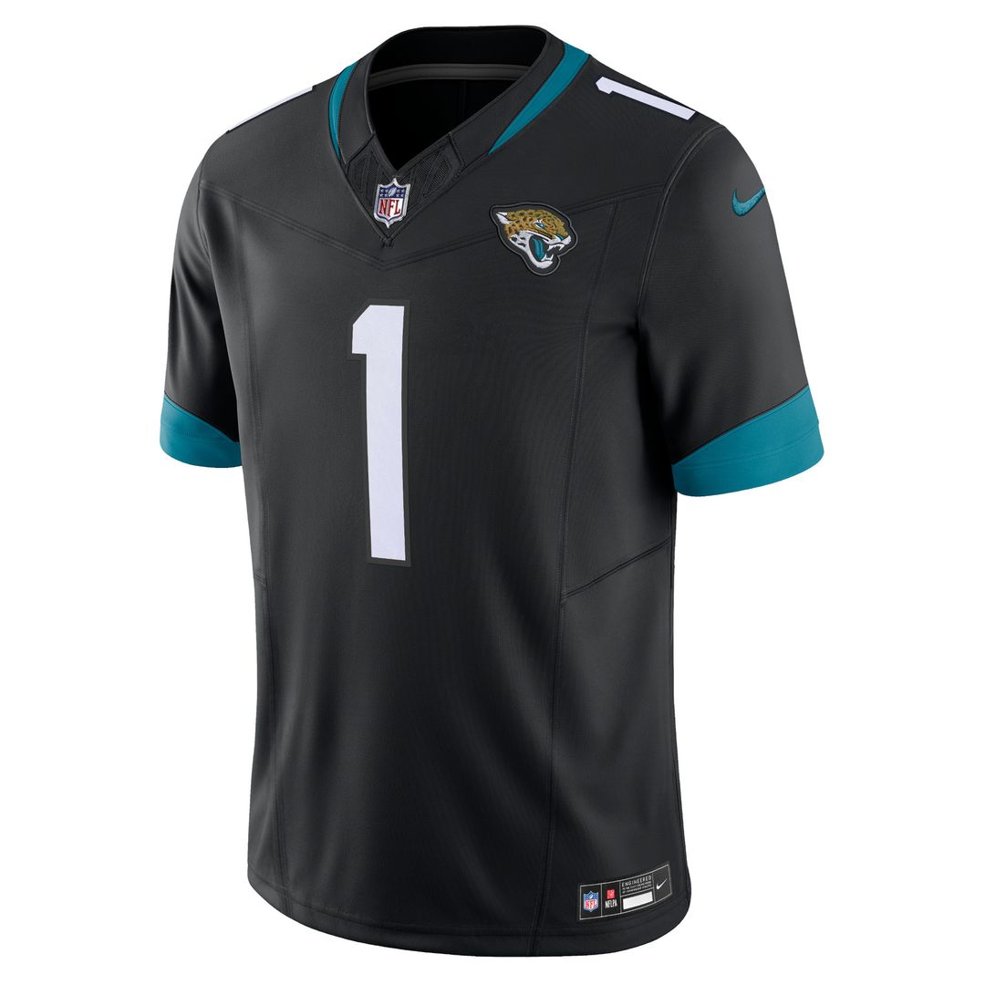 Travis Etienne Jacksonville Jaguars Nike Vapor F.U.S.E. Limited Official Jersey - Black