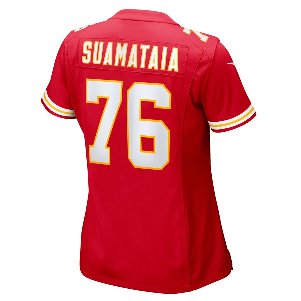 Kingsley Suamataia Kansas City Chiefs Nike Women's Game Jersey - Red