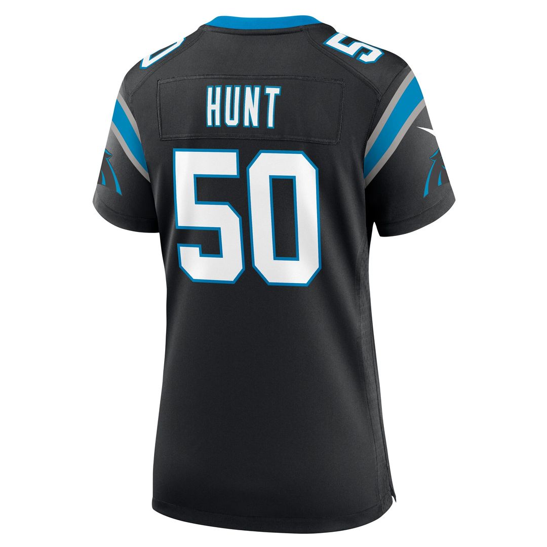 Robert Hunt Carolina Panthers Nike Women's  Game Official Jersey -  Black