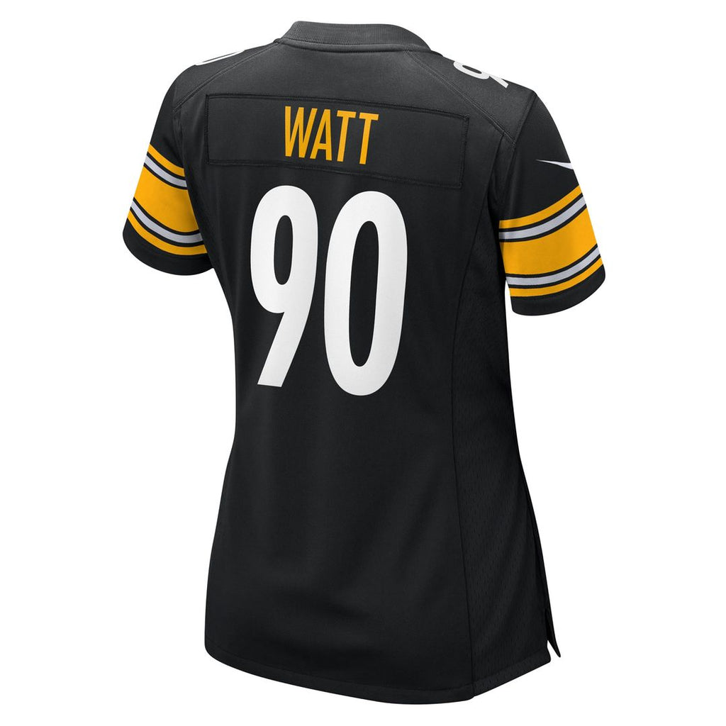 T.J. Watt Pittsburgh Steelers Nike Women's Team Game Official Jersey -  Black