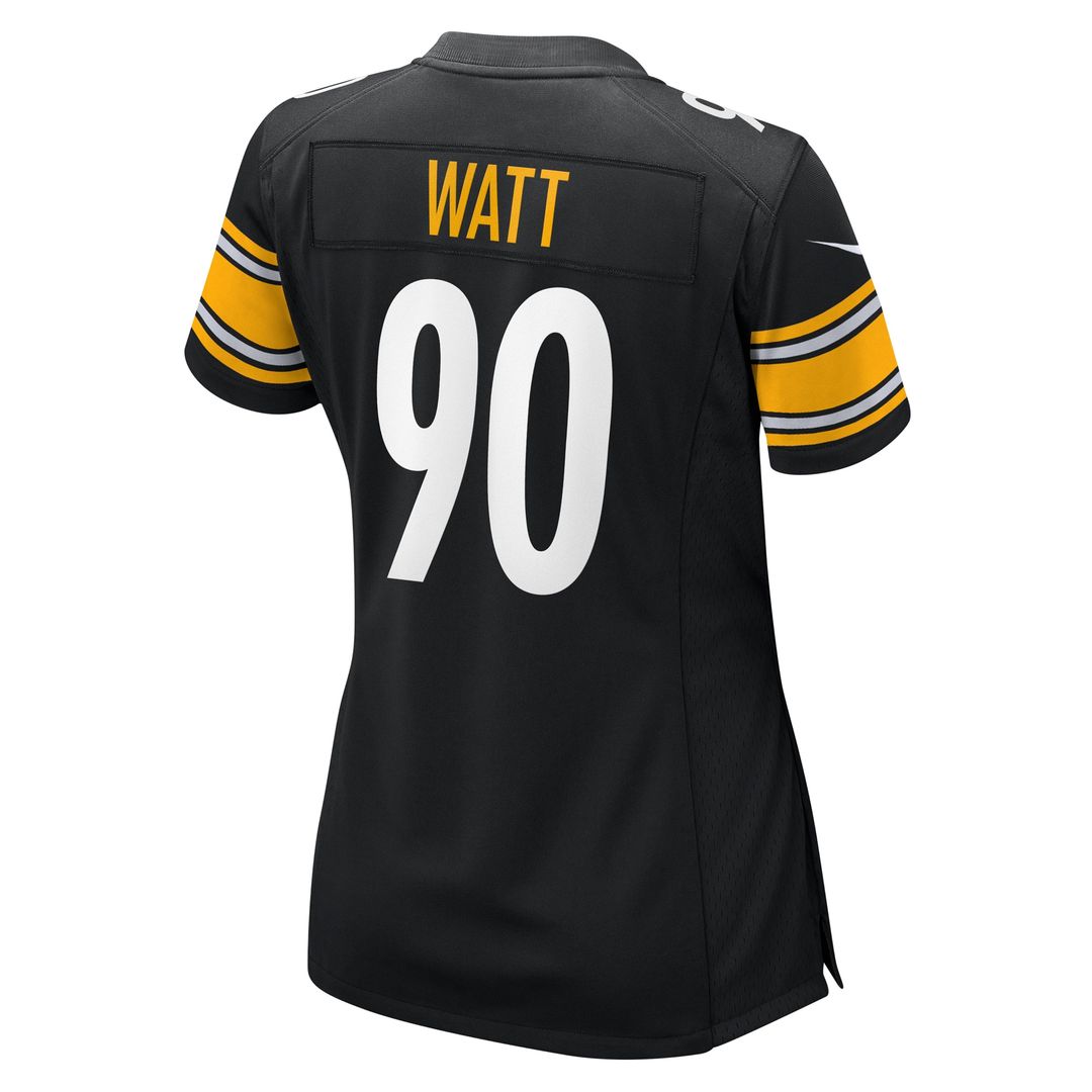T.J. Watt Pittsburgh Steelers Nike Women's Team Game Official Jersey -  Black