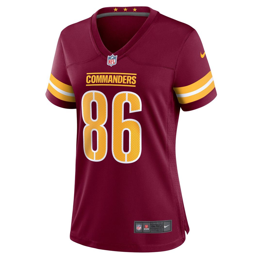 Zach Ertz Washington Commanders Nike Women's Game Official Jersey -  Burgundy