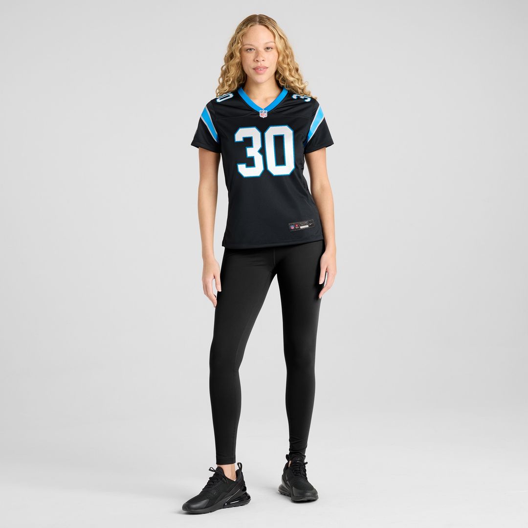 Chuba Hubbard Carolina Panthers Nike Women's Alternate Game Jersey - Blue