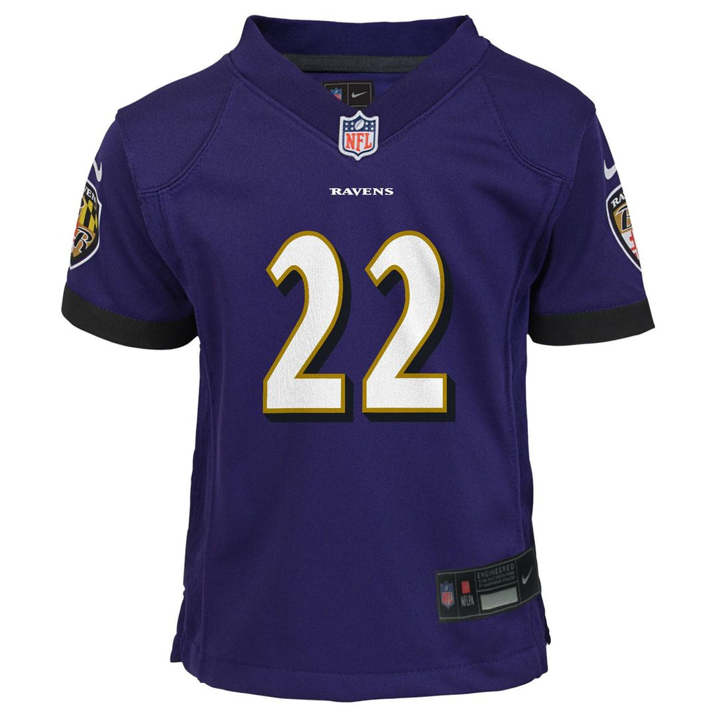 Derrick Henry Baltimore Ravens Nike Infant Team  Player Game Official Jersey - Purple