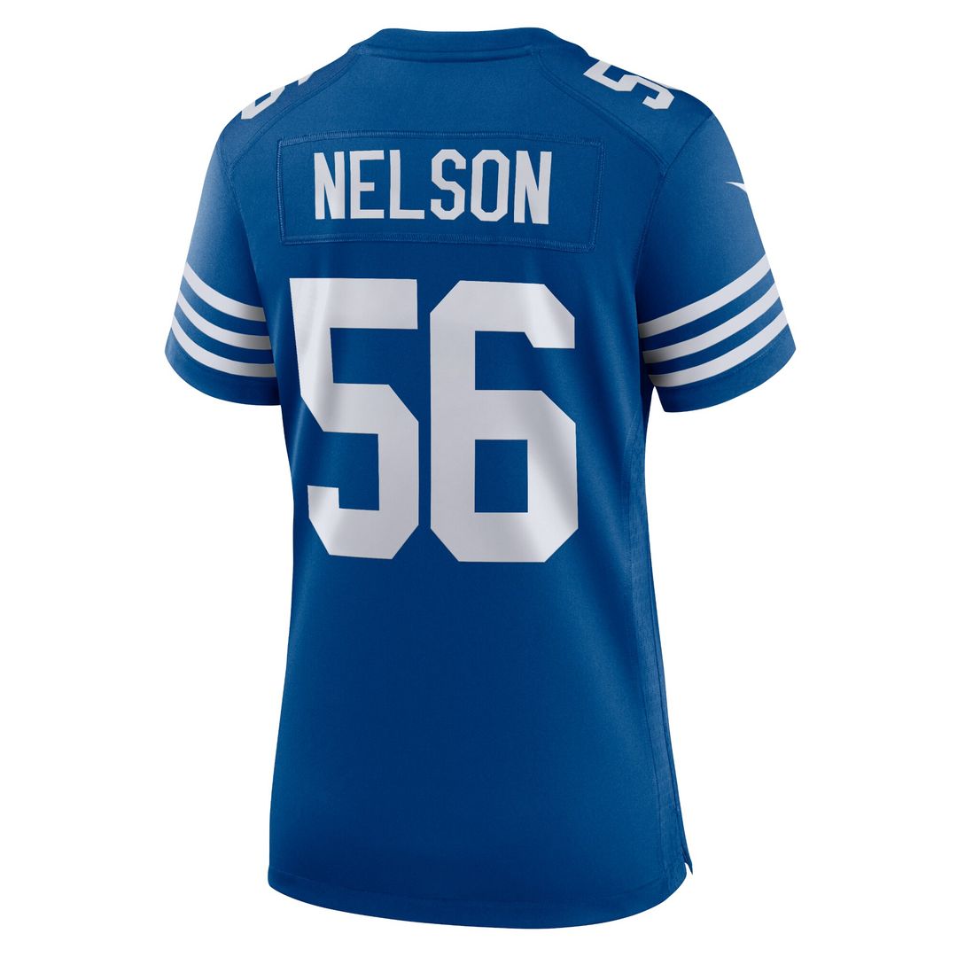 Quenton Nelson Indianapolis Colts Nike Women's Alternate Game Official Jersey - Royal