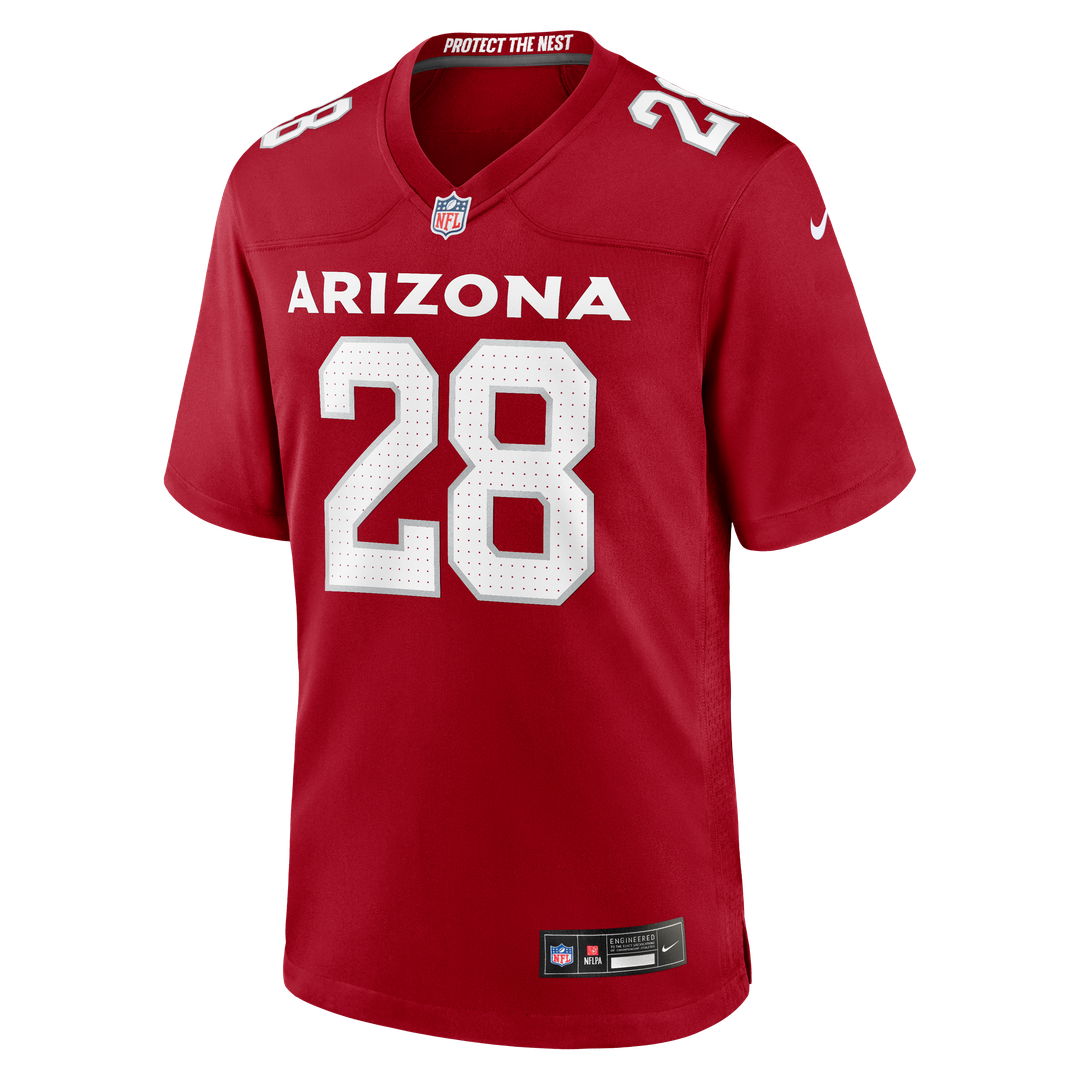Elijah Jones Arizona Cardinals Nike Team Game Jersey - Cardinal