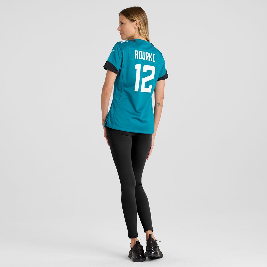 Nathan Rourke Jacksonville Jaguars Nike Women's Team Game Jersey - Teal