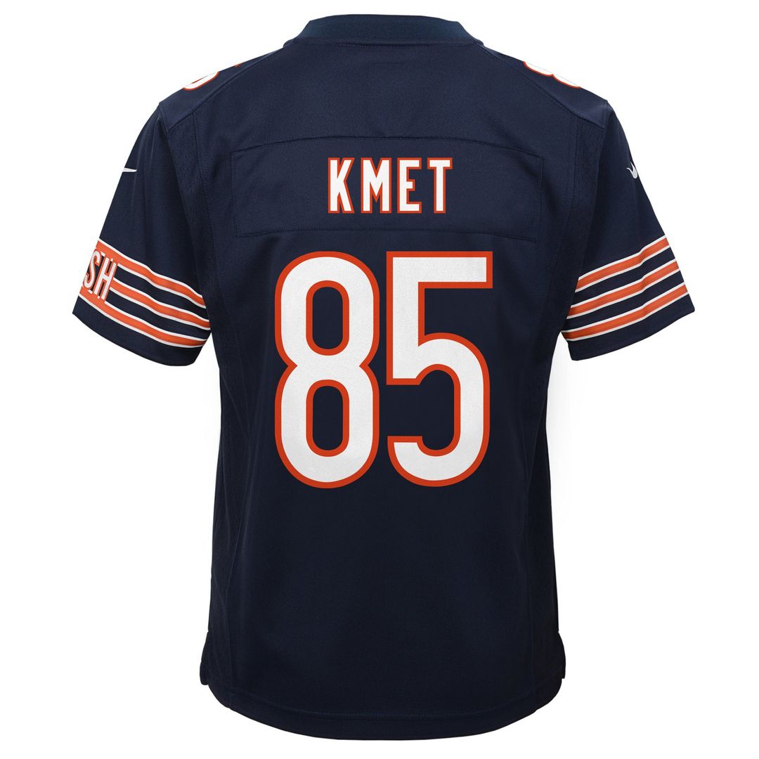 Cole Kmet Chicago Bears Nike Youth Team Game Official Jersey - Navy