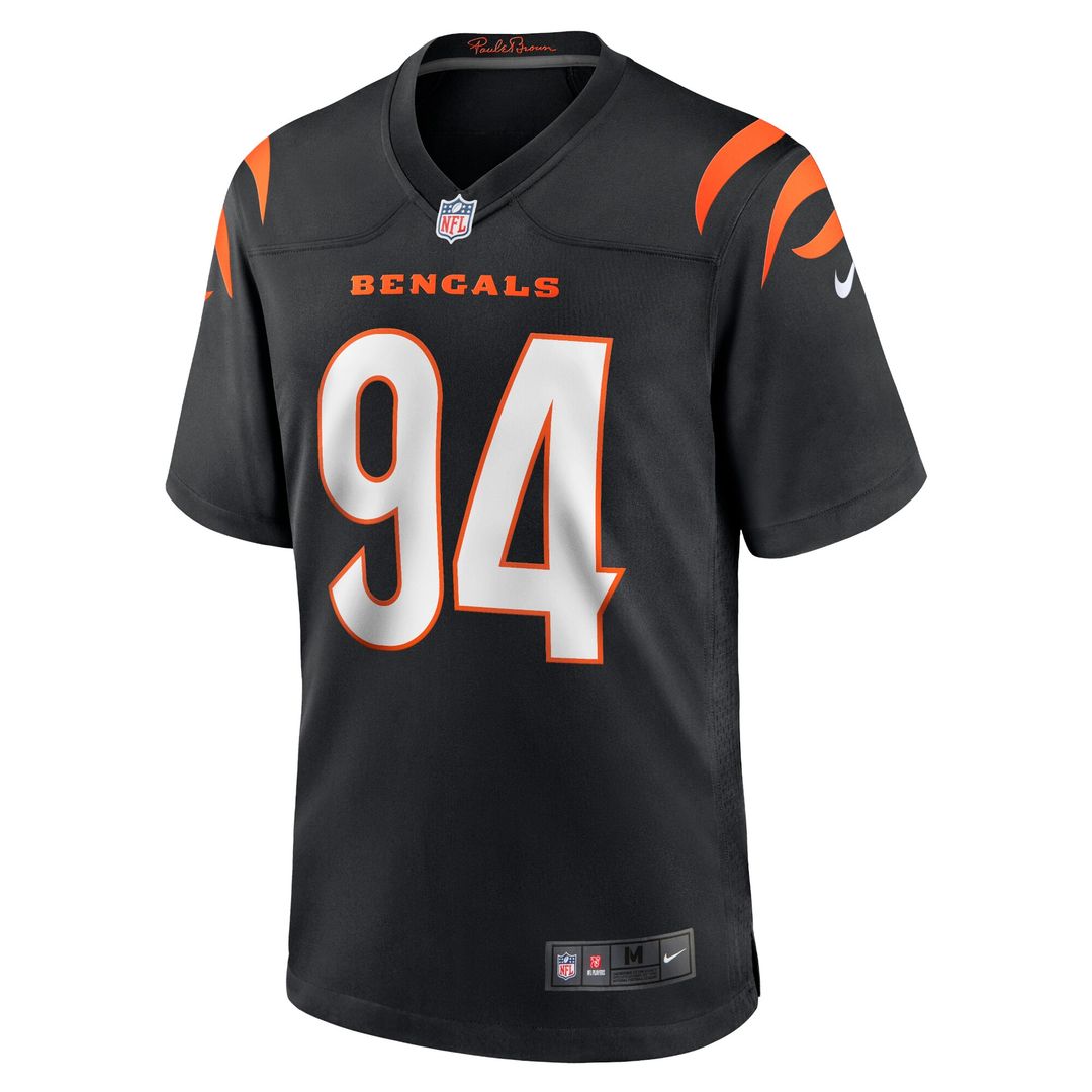 Sam Hubbard Cincinnati Bengals Nike Player Game Official Jersey - Black
