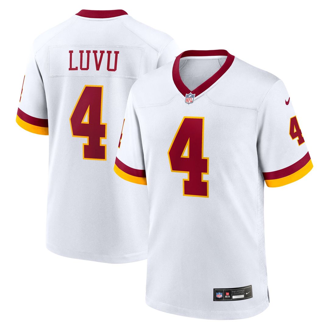 Frankie Luvu Washington Commanders Nike Hail Raiser Alternate Game Official Jersey - Black
