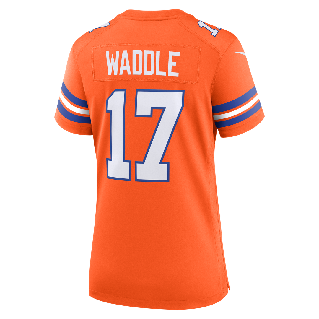 Jaylen Waddle Denver Broncos Nike Women's Mile High Collection 1977 Throwback Game Jersey - Orange