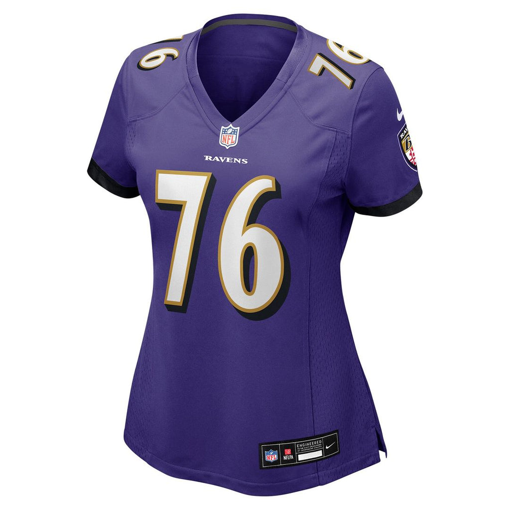 Kenyon Green Baltimore Ravens Nike Women's Team Game Jersey - Purple