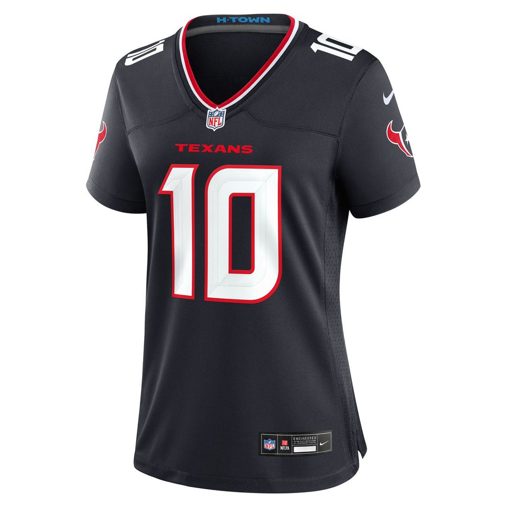 Davis Mills Houston Texans Nike Women's Team Game Official Jersey -  Navy