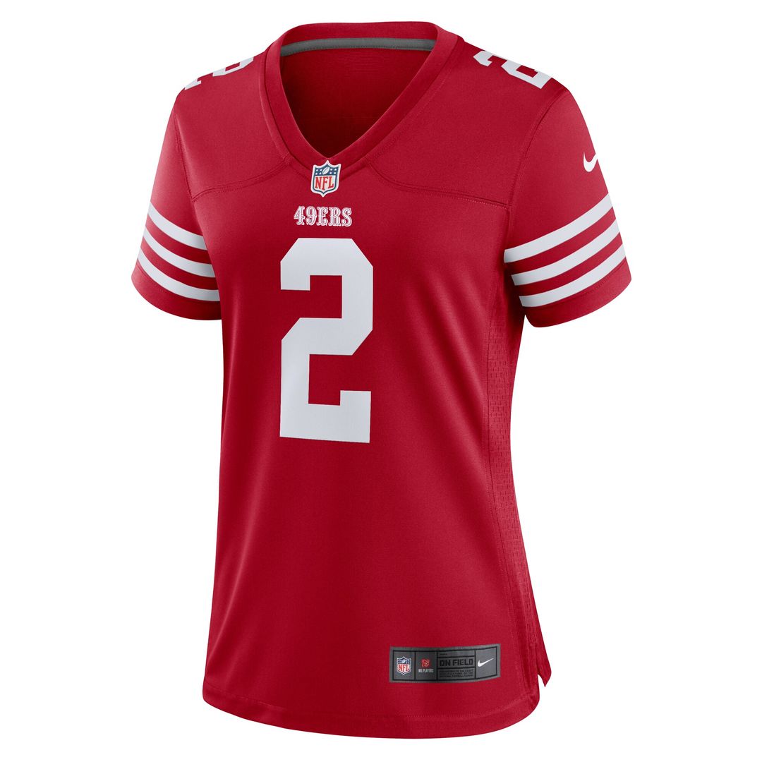 Deommodore Lenoir San Francisco 49ers Nike Women's  Game Official Jersey -  Scarlet
