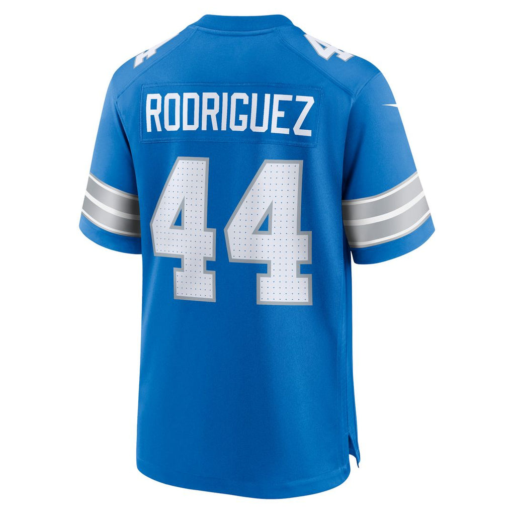 Malcolm Rodriguez Detroit Lions Nike Game Official Jersey - Blue
