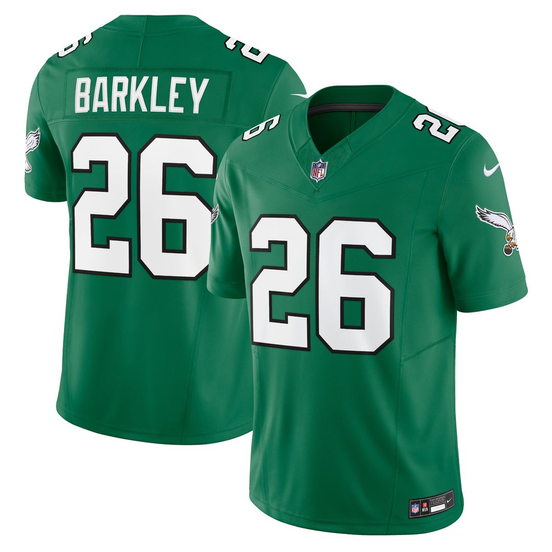 Saquon Barkley Philadelphia Eagles Nike Vapor F.U.S.E. Limited Jersey - White