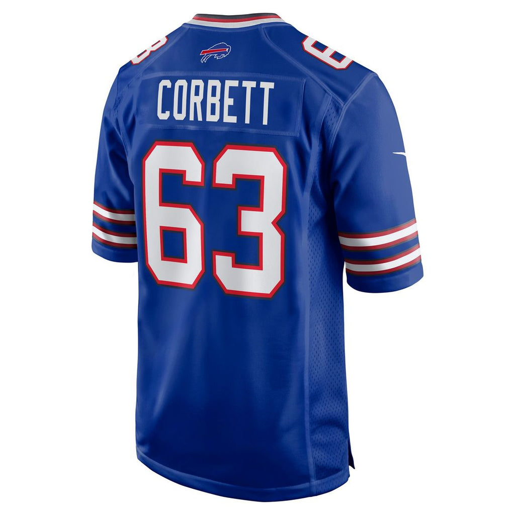 Austin Corbett Buffalo Bills Nike Team Game Jersey - Royal