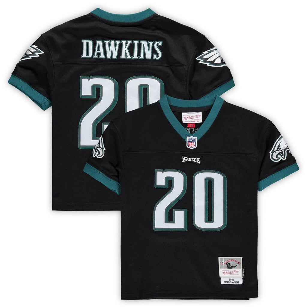 Brian Dawkins Philadelphia Eagles Mitchell & Ness Toddler 2004 Retired Legacy Official Jersey - Black