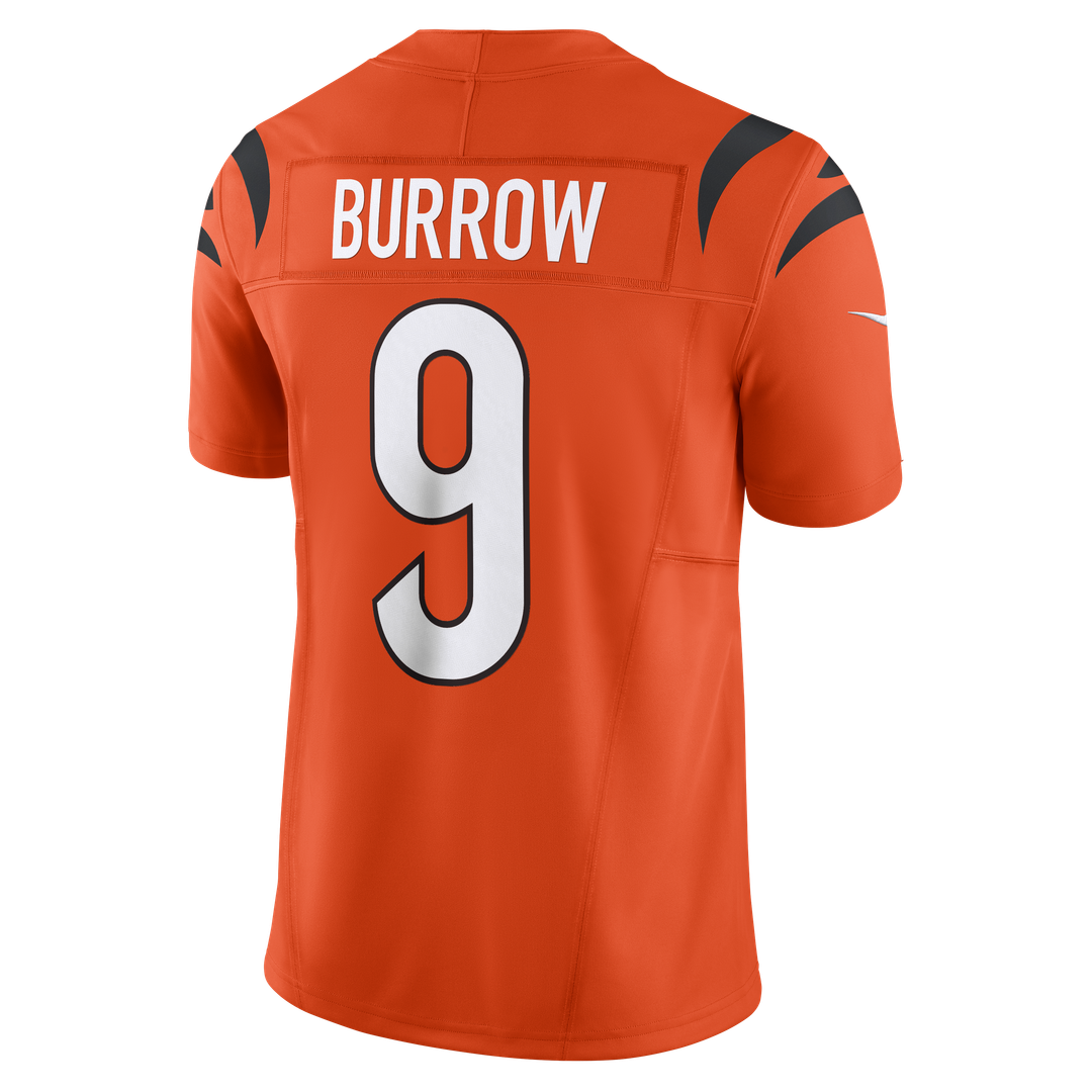 Joe Burrow Cincinnati Bengals Nike Vapor F.U.S.E. Limited Official Jersey - Orange