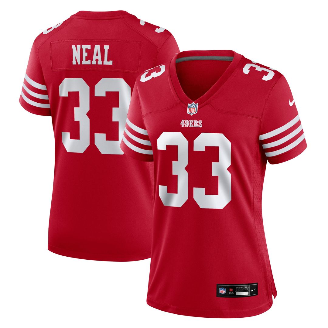 Siran Neal San Francisco 49ers Nike Women's Team Game Official Jersey -  Scarlet