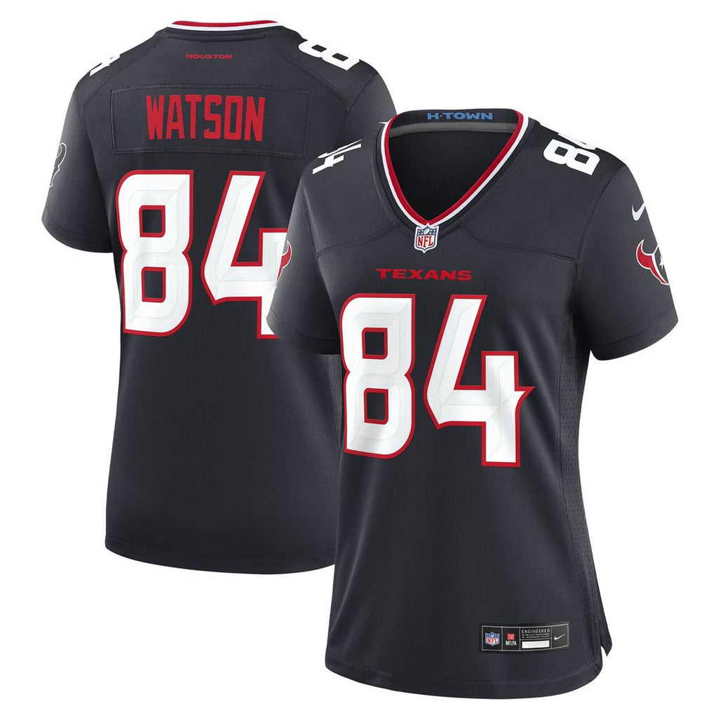 Justin Watson Houston Texans Nike Women's Team Game Official Jersey -  Navy