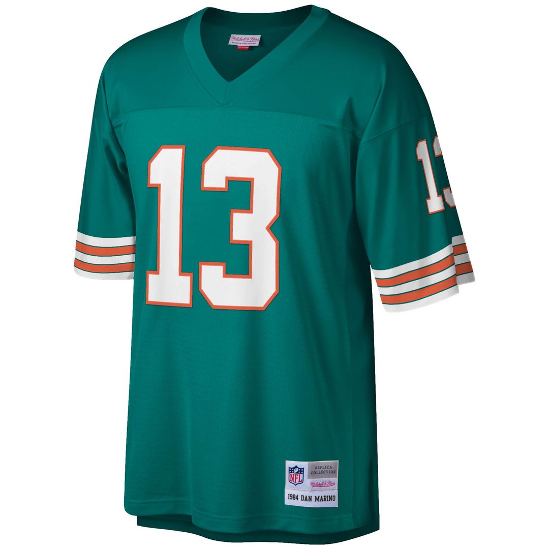 Dan Marino Miami Dolphins Mitchell & Ness Legacy Replica Official Jersey - Aqua