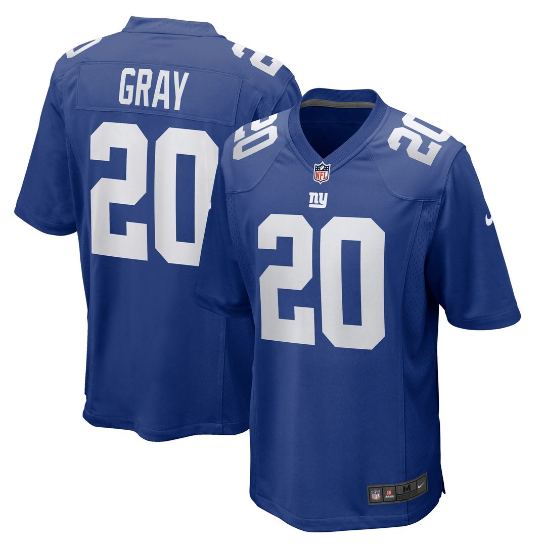 Eric Gray New York Giants Nike Team Game Jersey - Royal