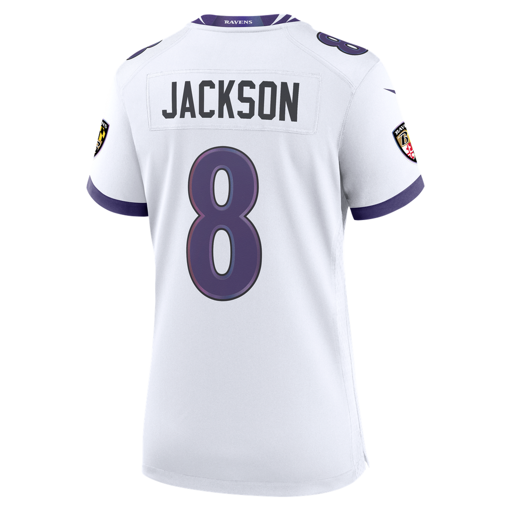 Lamar Jackson Baltimore Ravens Nike Women's Alternate Game Official Jersey - Black