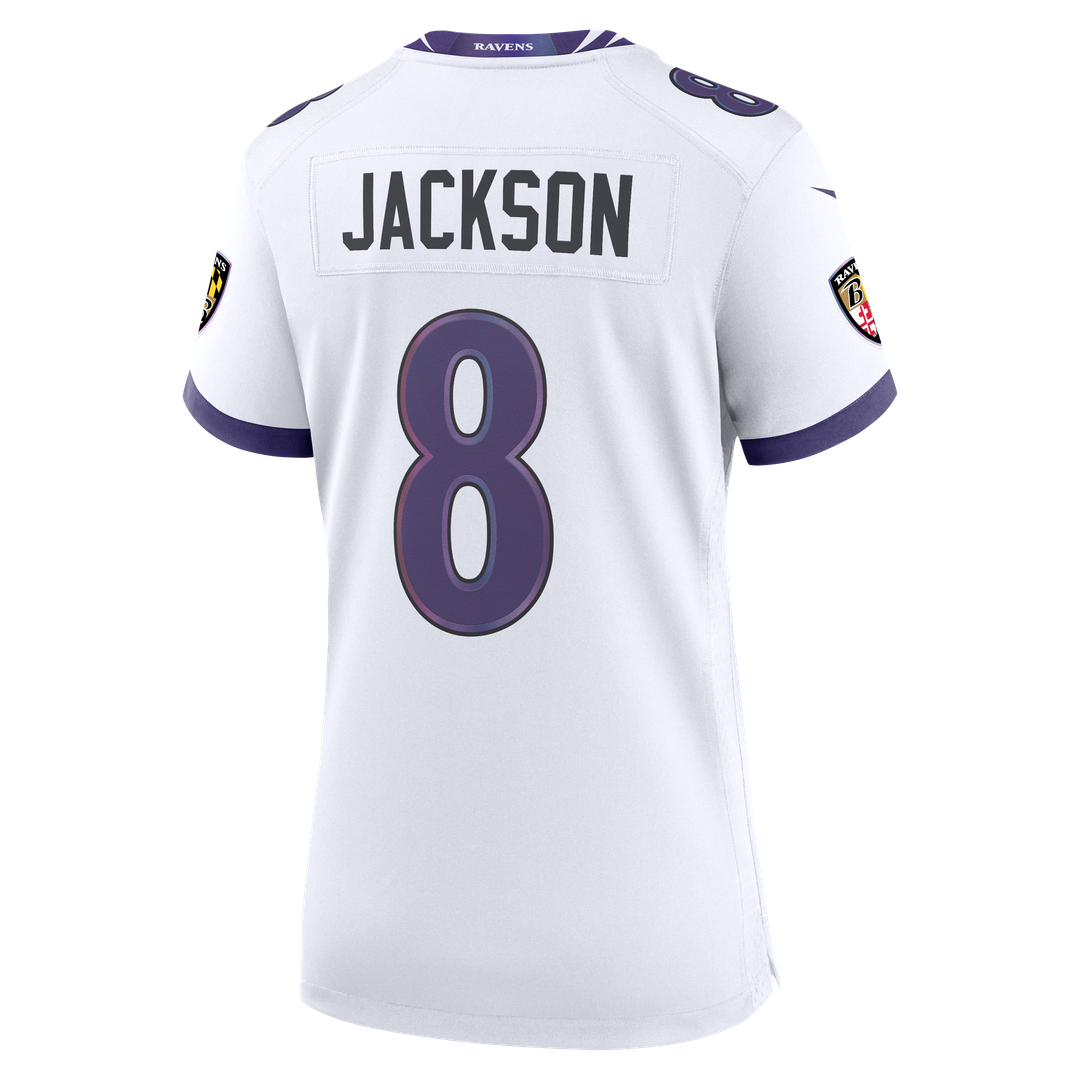 Lamar Jackson Baltimore Ravens Nike Women's Alternate Game Official Jersey - Black